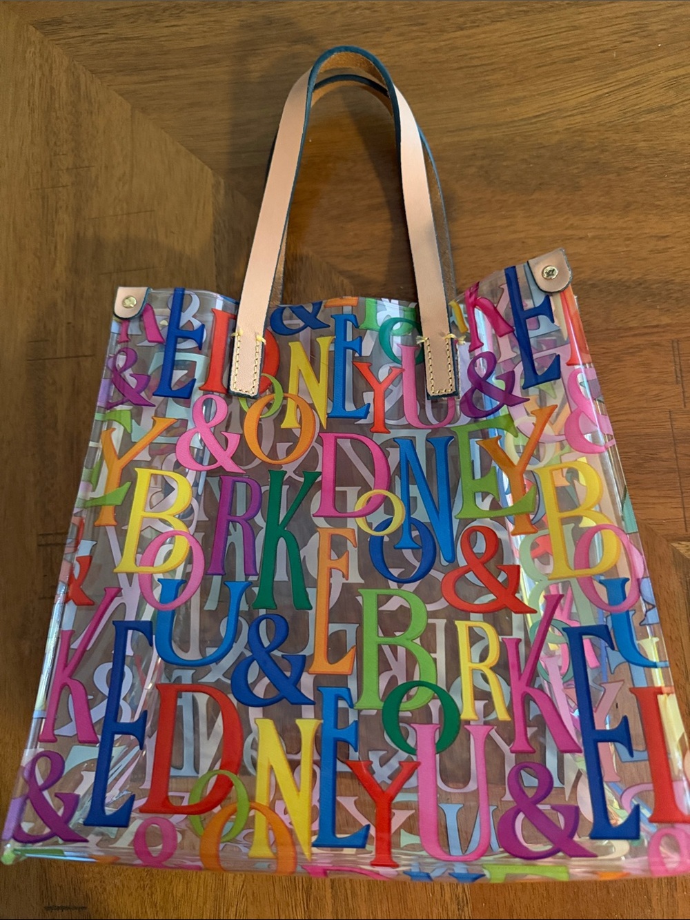 Dooney & Bourke Multicolor Printed Tote Bag - Picture 2 of 9